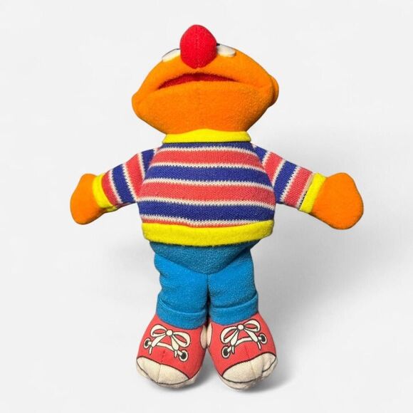 Vintage 1990s Sesame Street Ernie Plush Stuffed Animal Toy - Picture 2 of 6